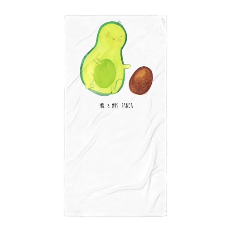 XL Badehandtuch Avocado Kern rollt