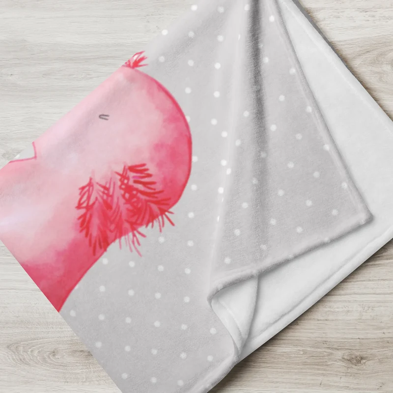Babydecke Axolotl Liebe