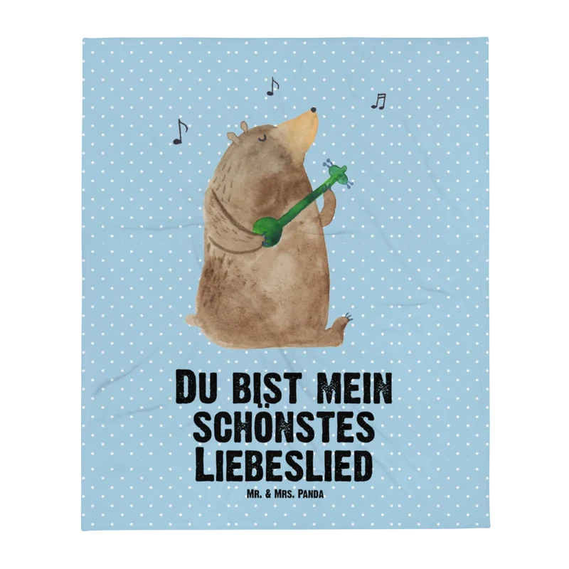 Babydecke Bär Lied