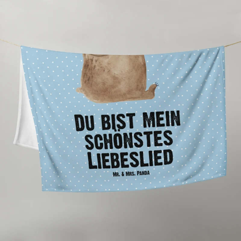 Babydecke Bär Lied