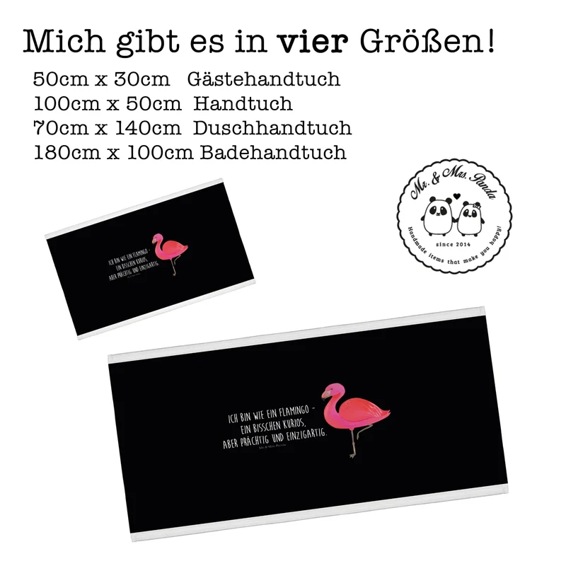 Handtuch Flamingo Classic
