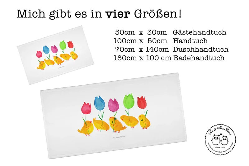 Handtuch Küken Parade