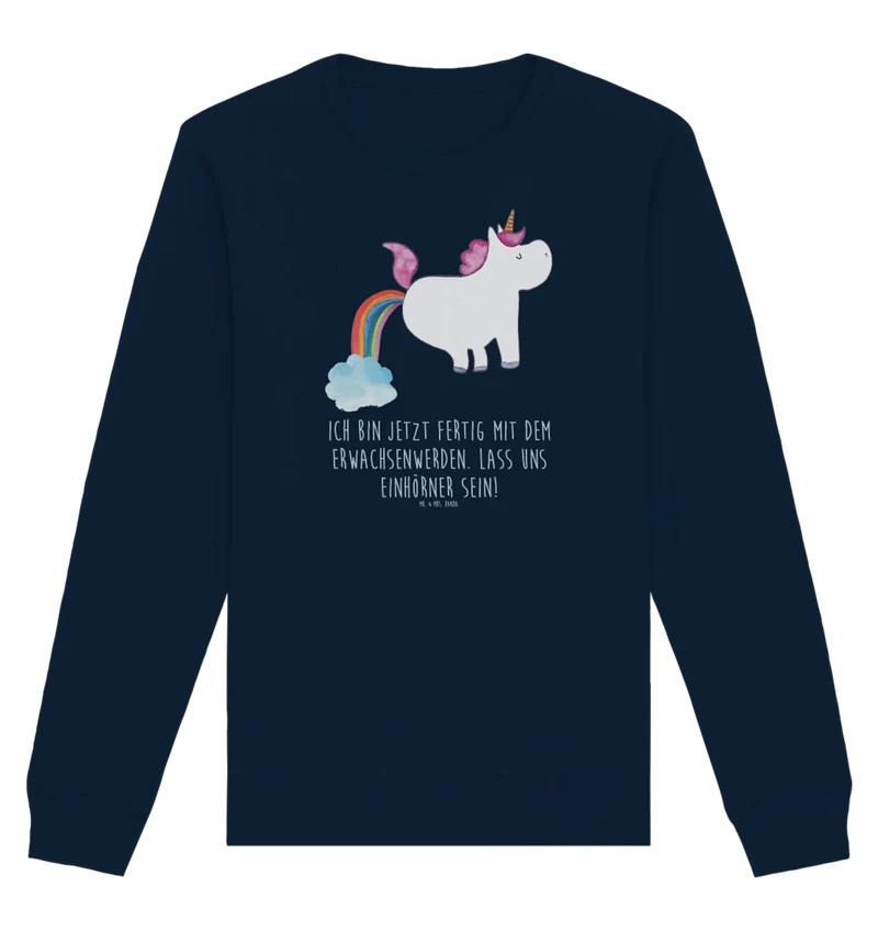 Organic Pullover Einhorn Pupsen