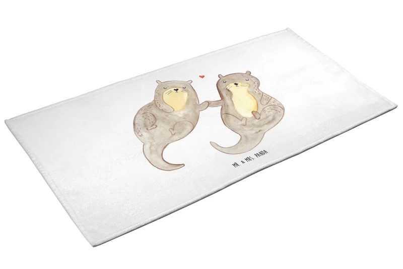 Handtuch Otter Hände halten