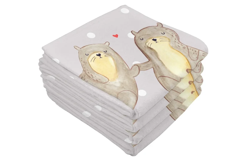 Handtuch Otter Hände halten