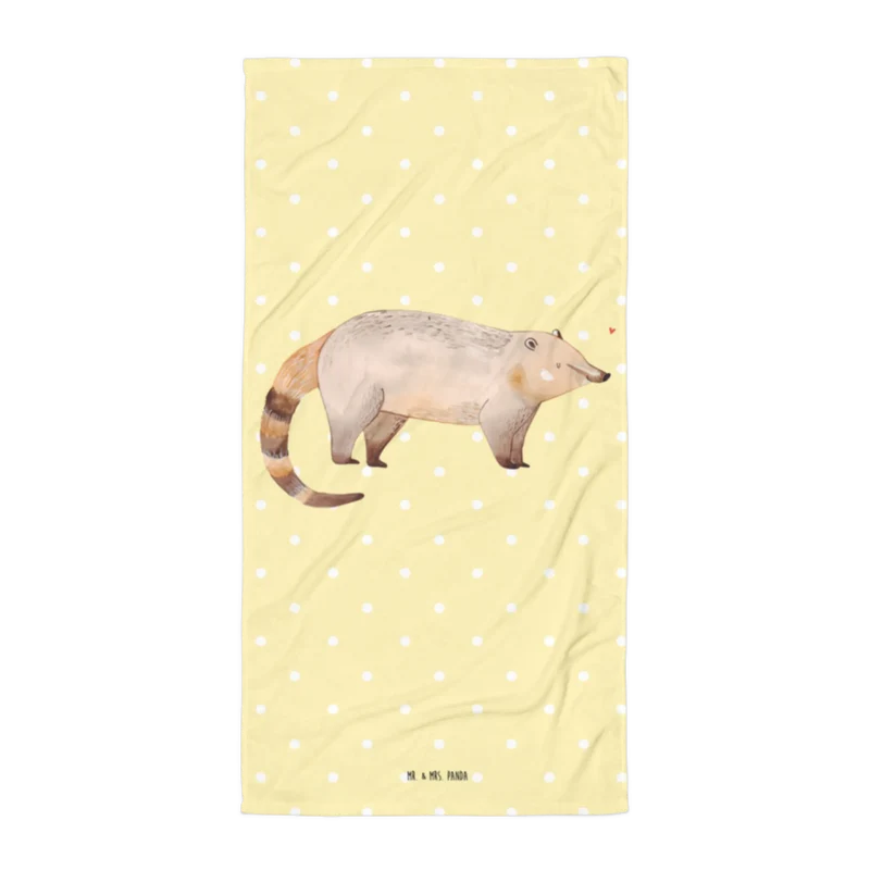 XL Badehandtuch Nasenbaer