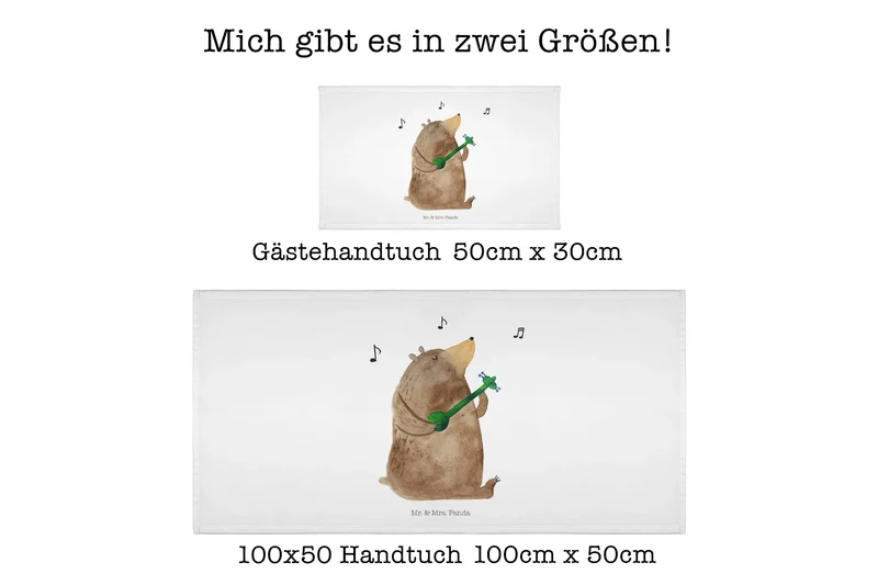 Handtuch Bär Lied