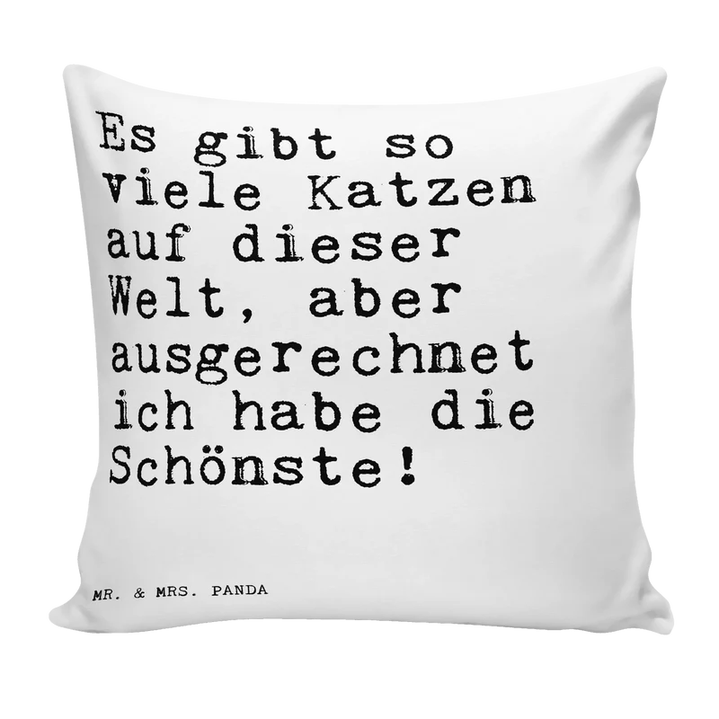 40x40 Kissen Es gibt so viele...