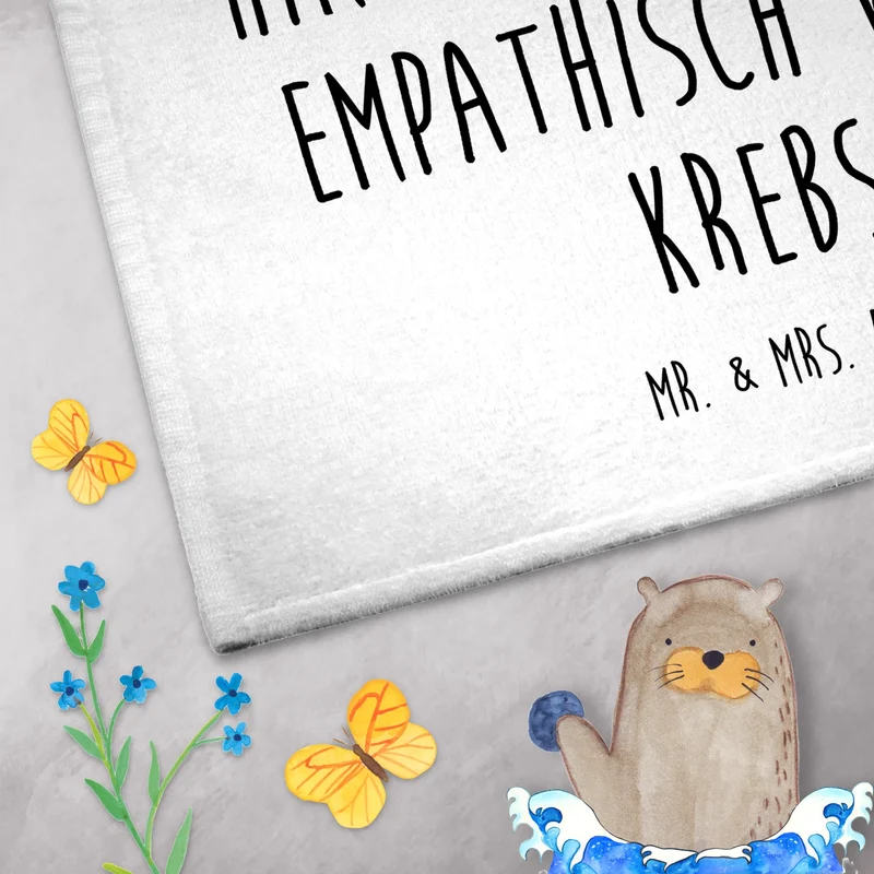 Gästehandtuch Sternzeichen Krebs