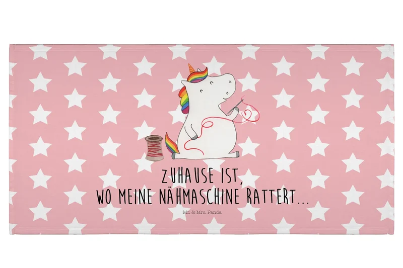 Handtuch Einhorn Näherin