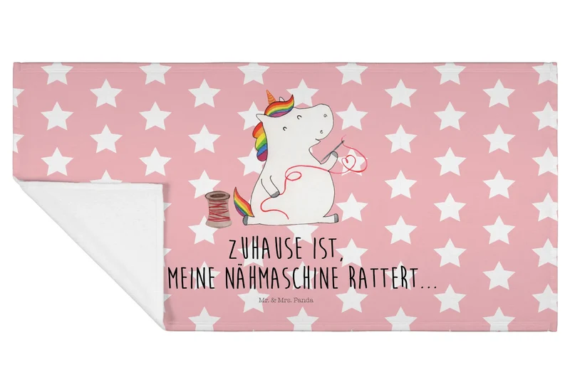 Handtuch Einhorn Näherin