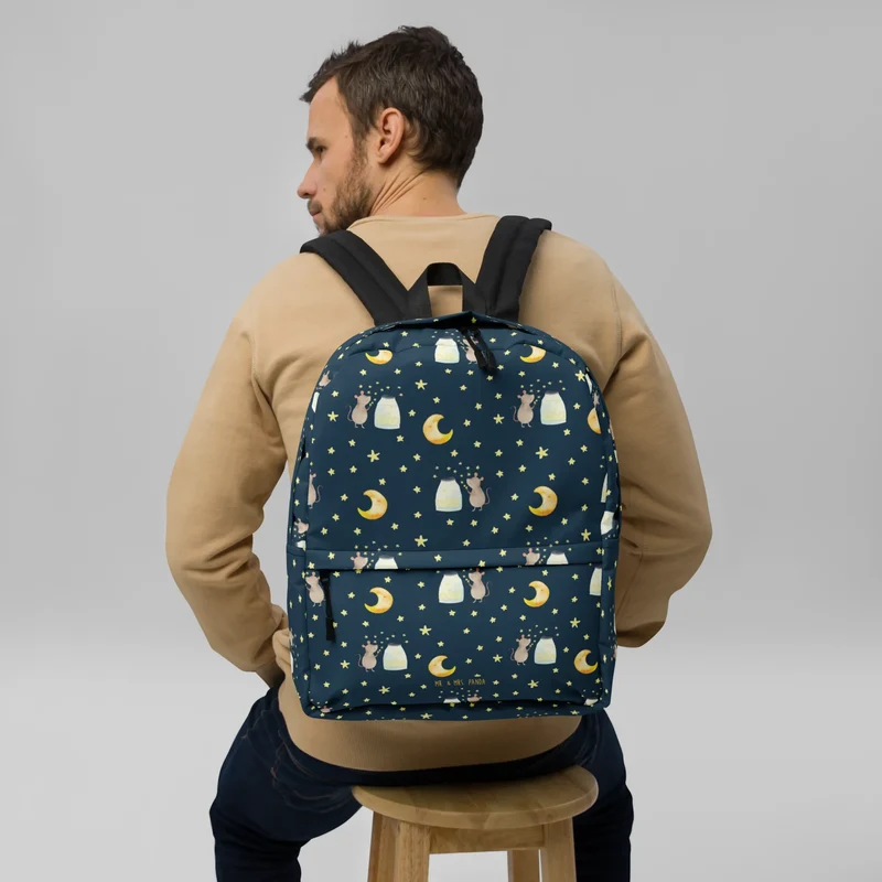 Rucksack Maus Sterne Muster