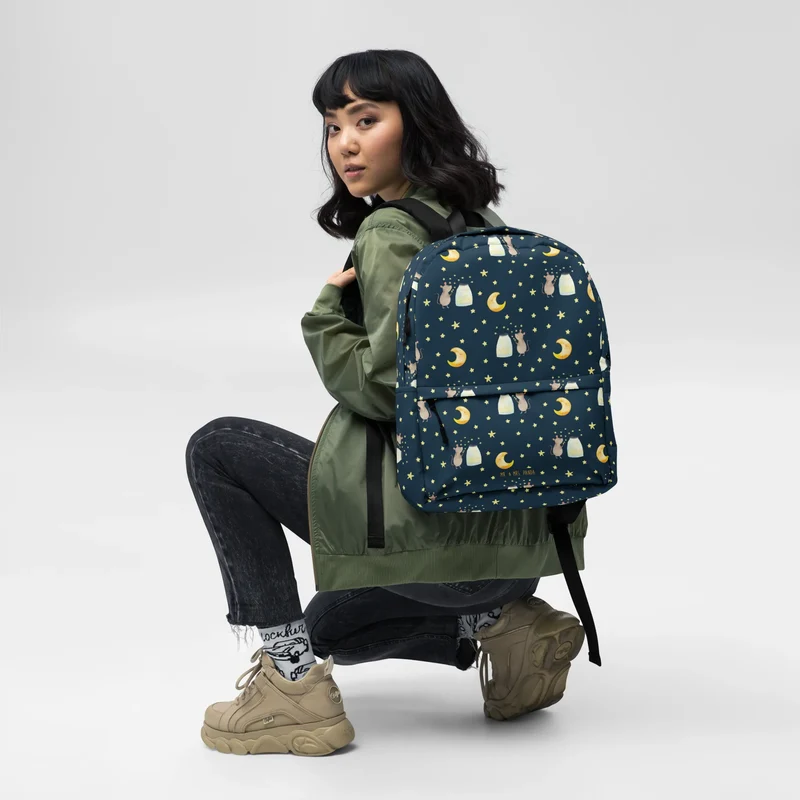 Rucksack Maus Sterne Muster