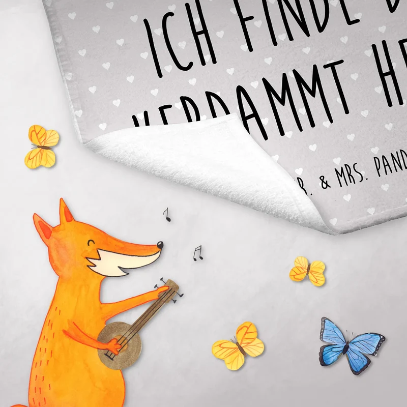 Gästehandtuch Streichhölzer