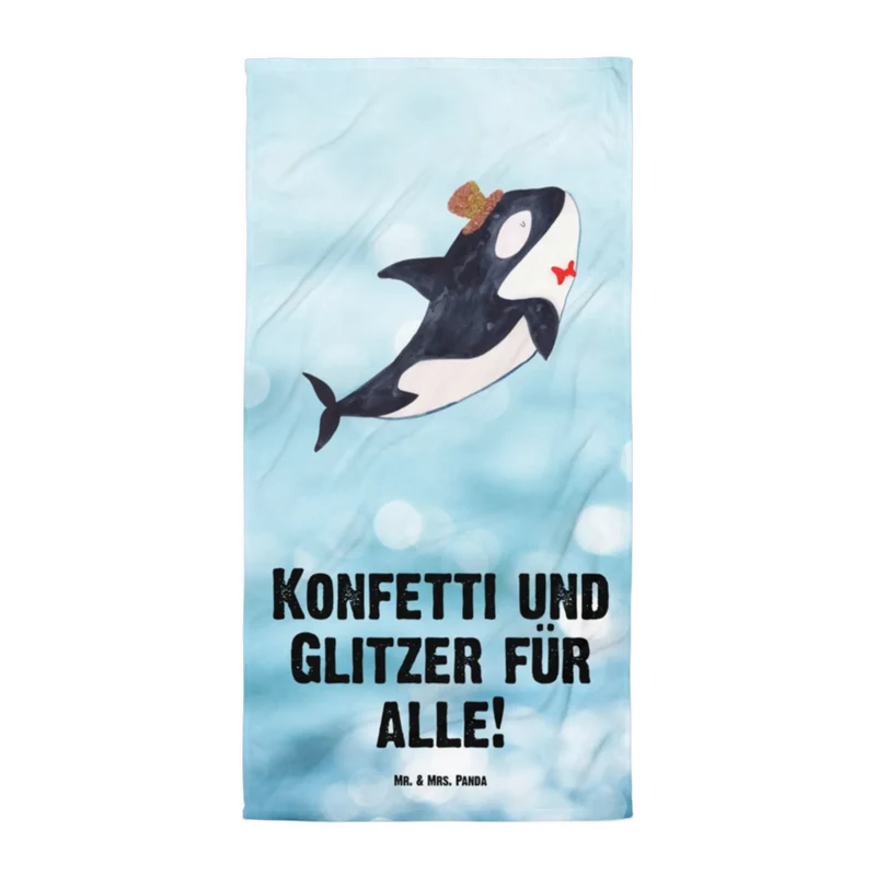 XL Badehandtuch Orca Zylinder