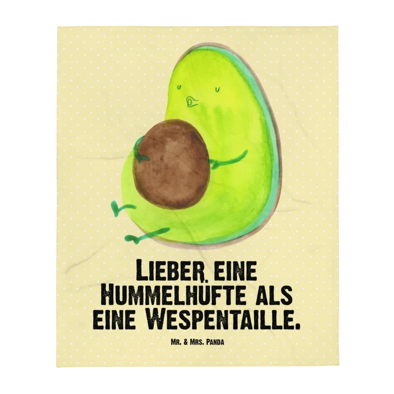 Babydecke Avocado Pfeifen