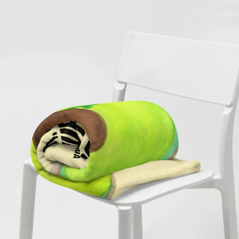 Babydecke Avocado Pfeifen