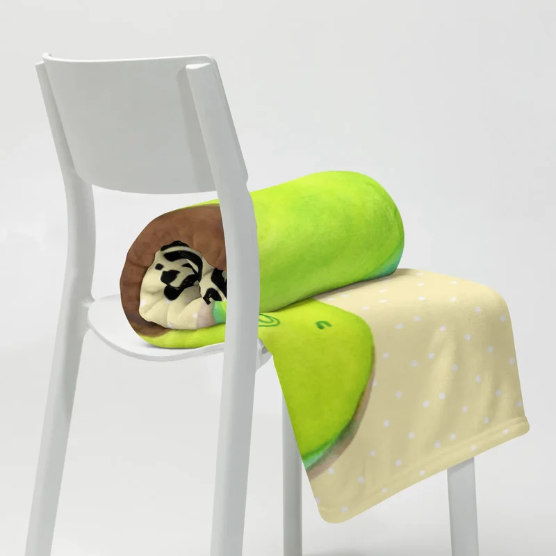 Babydecke Avocado Pfeifen