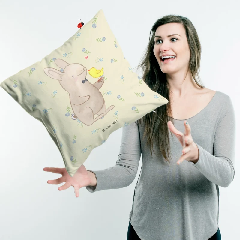 40x40 Kissen Hase Küken