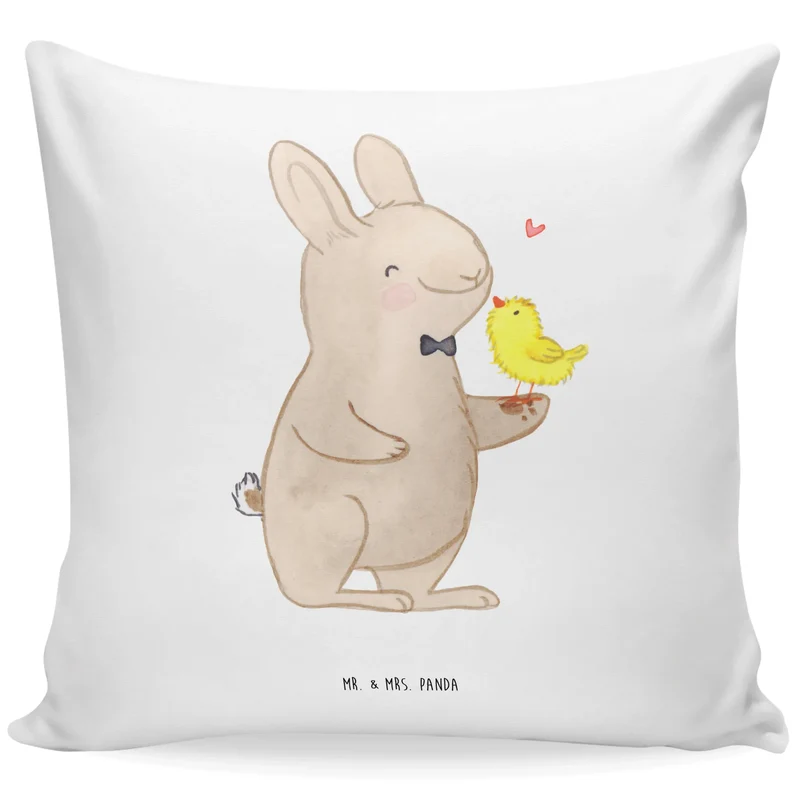 40x40 Kissen Hase Küken