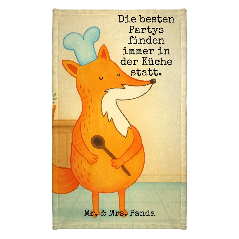 Gästehandtuch Fuchs Koch Design