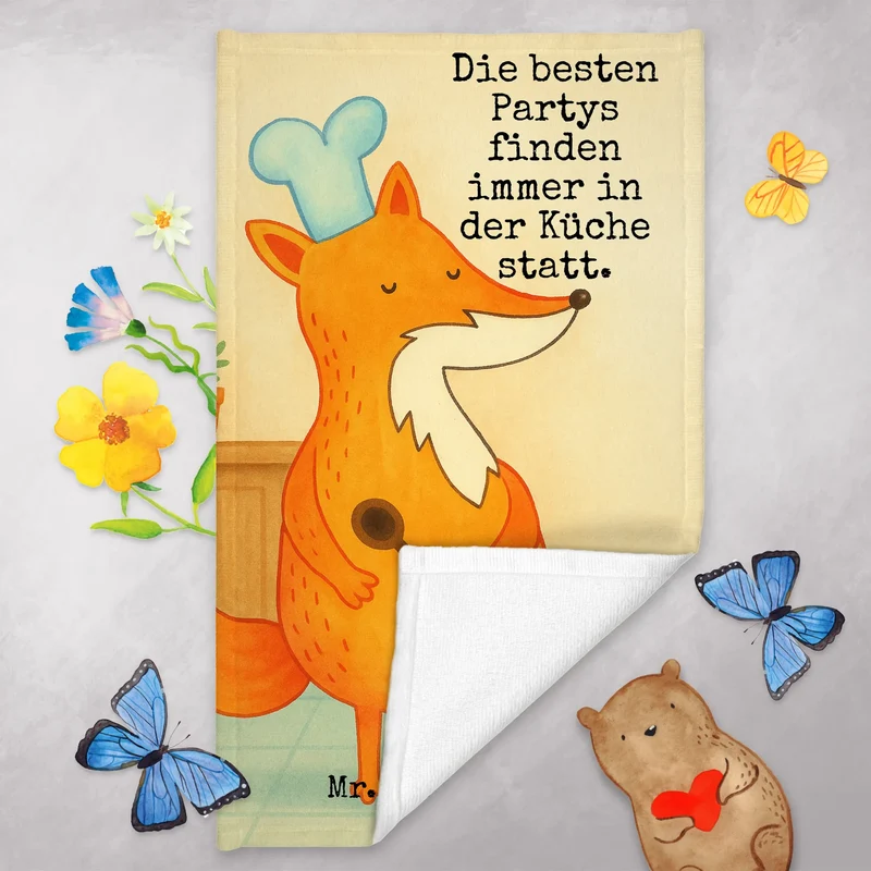 Gästehandtuch Fuchs Koch Design