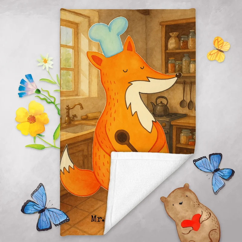 Gästehandtuch Fuchs Koch Design