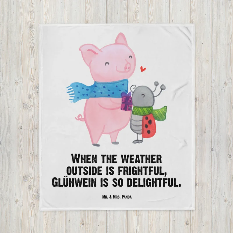 Babydecke Glühschwein Smörle