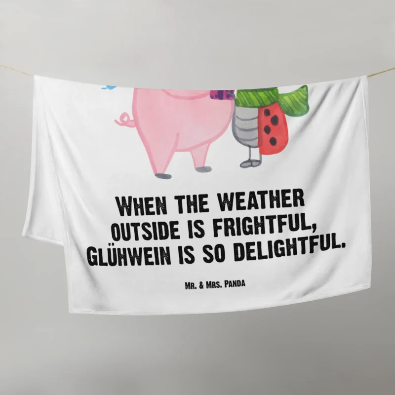 Babydecke Glühschwein Smörle