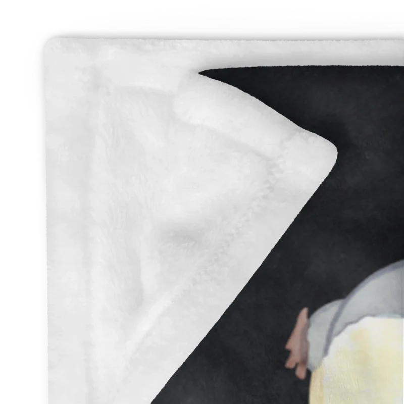 Personalisierte Foto Decke Pinguin Pommes