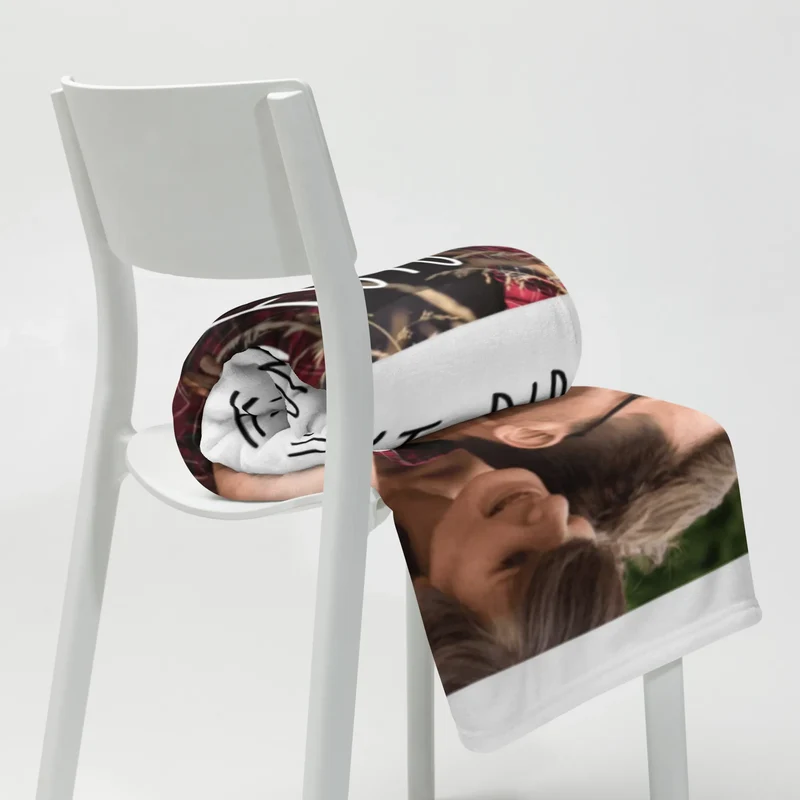 Personalisierte Foto Decke Pinguin Pommes