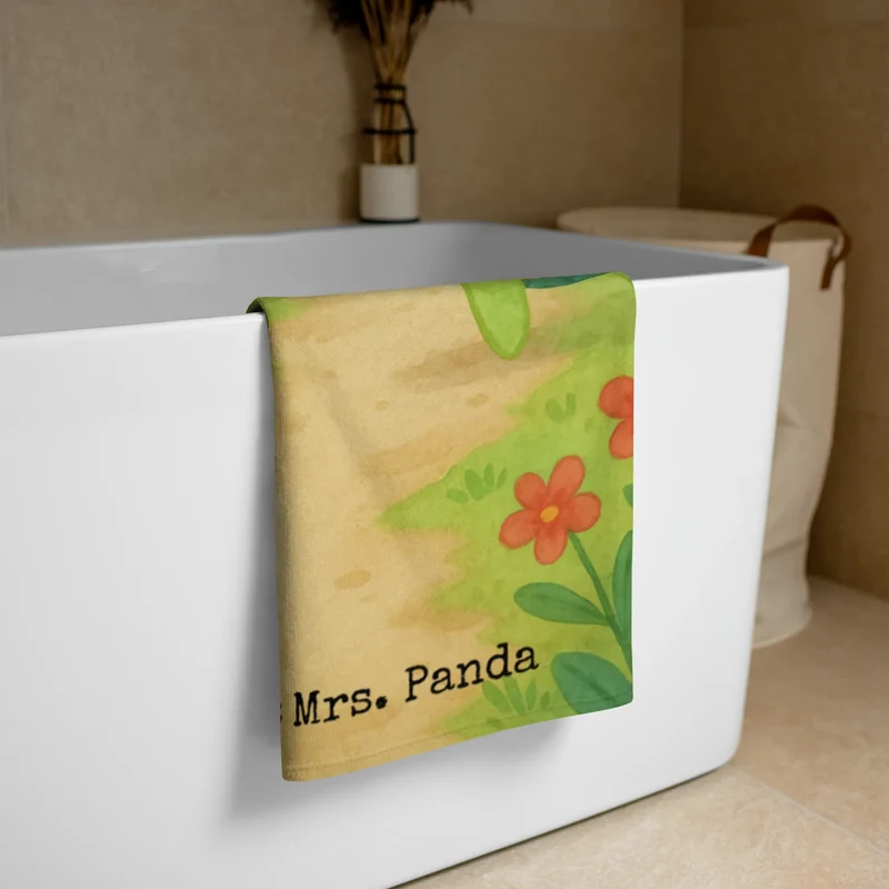 XL Badehandtuch Schildkröten Paar Design