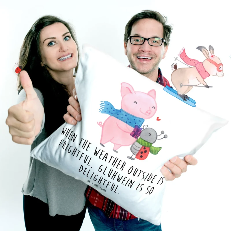 40x40 Kissen Glühschwein Smörle
