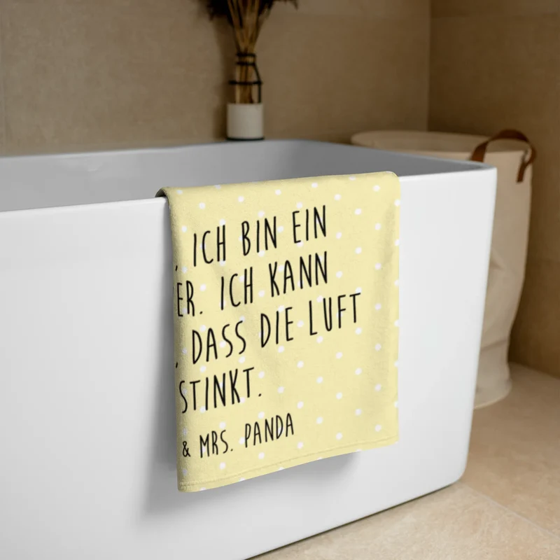 XL Badehandtuch Hamster Hut