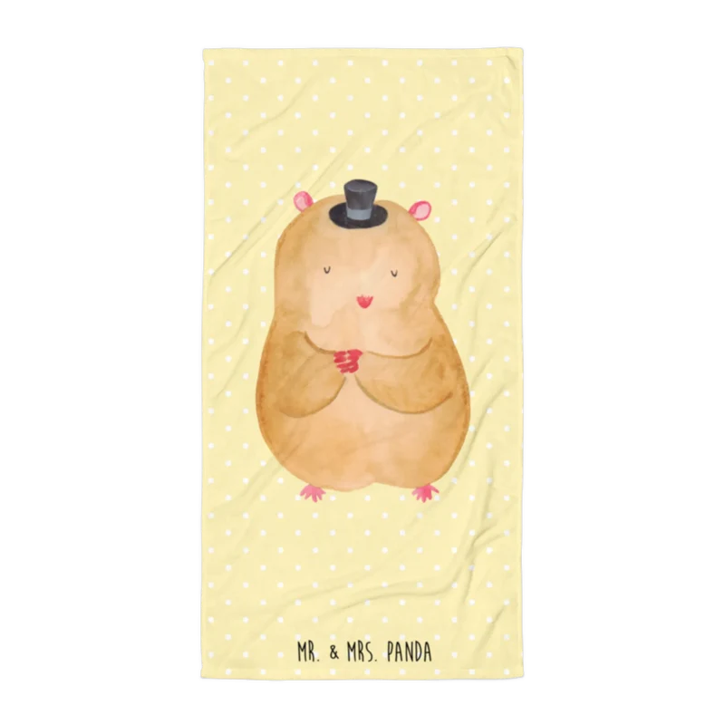 XL Badehandtuch Hamster Hut