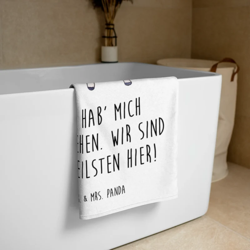 XL Badehandtuch Einhorn Mann