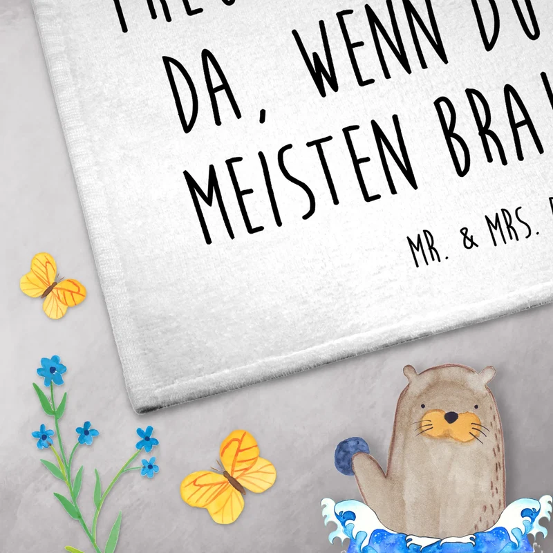 Gästehandtuch Schildkröte Maus
