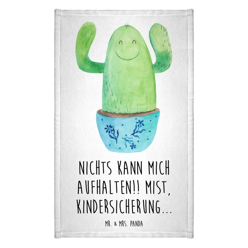 Gästehandtuch Kaktus Happy