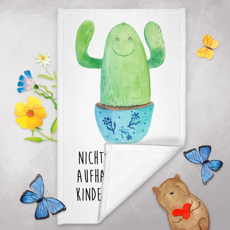 Gästehandtuch Kaktus Happy