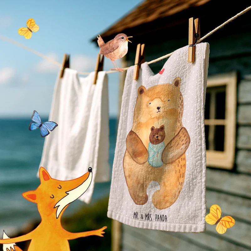 Gästehandtuch Bär Baby