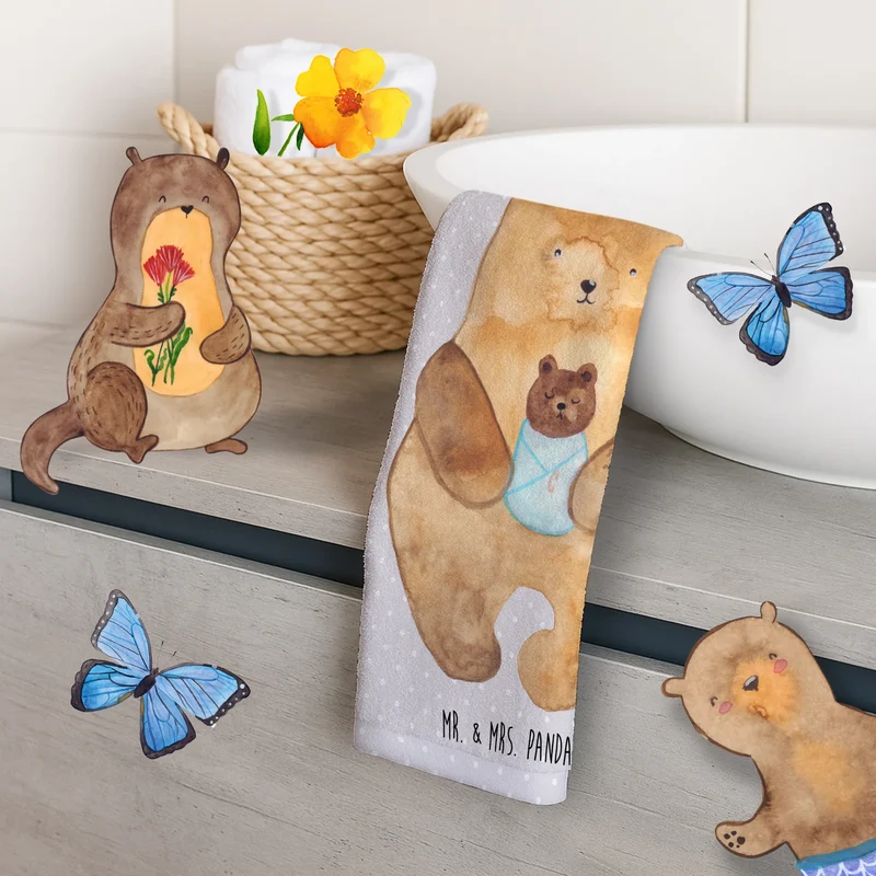 Gästehandtuch Bär Baby
