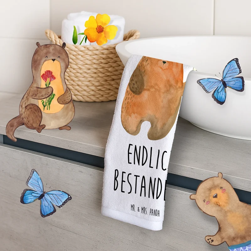 Gästehandtuch Bär Prüfung