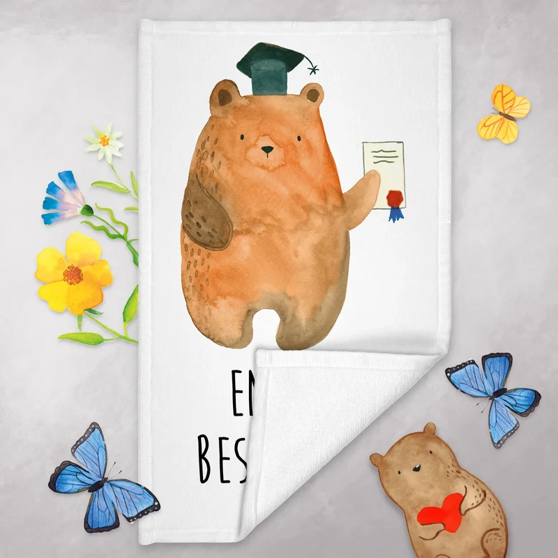 Gästehandtuch Bär Prüfung