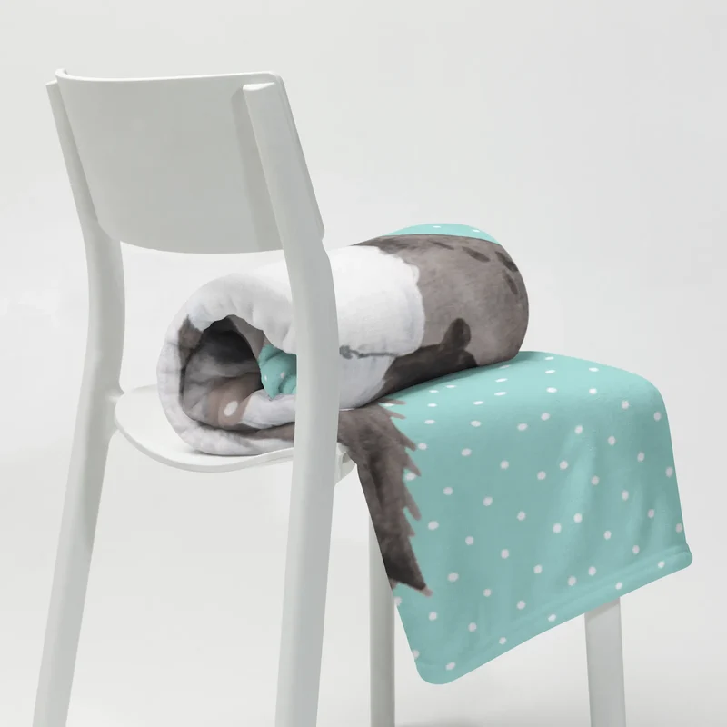 Babydecke Stinktier Angriff