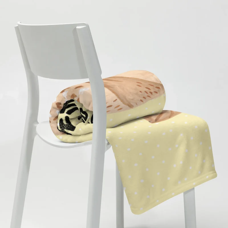 Babydecke Robbe Liegen