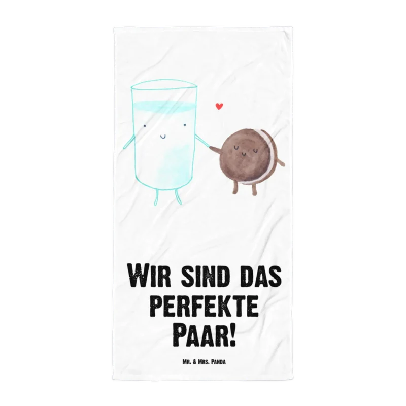 XL Badehandtuch Milch Keks