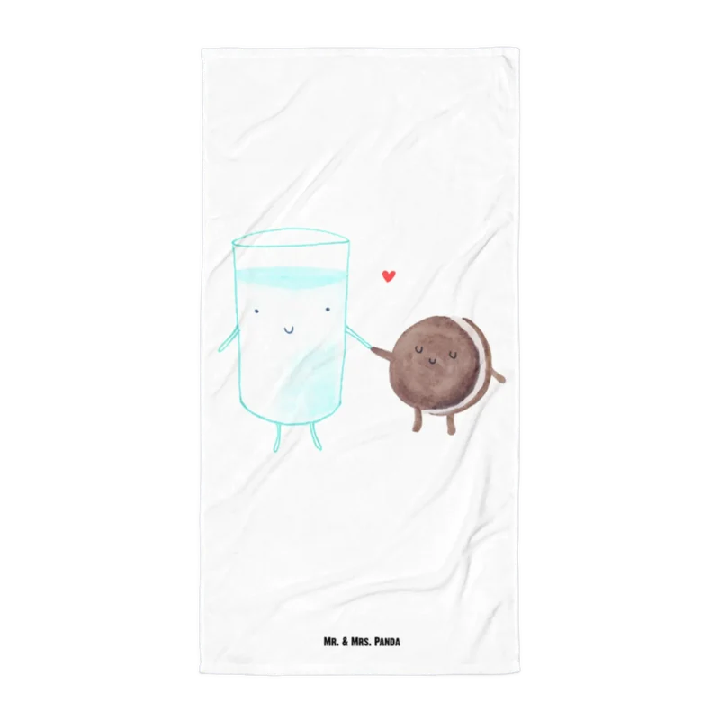 XL Badehandtuch Milch Keks