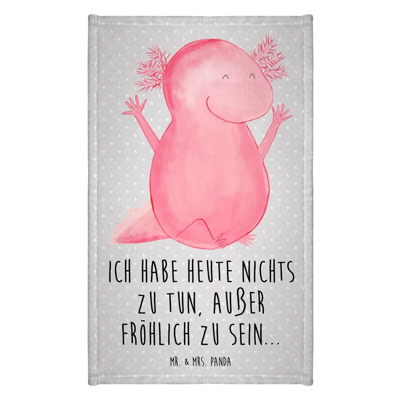 Gästehandtuch Axolotl Hurra