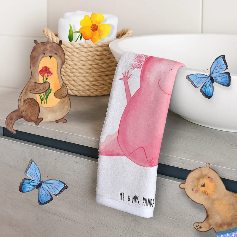 Gästehandtuch Axolotl Hurra