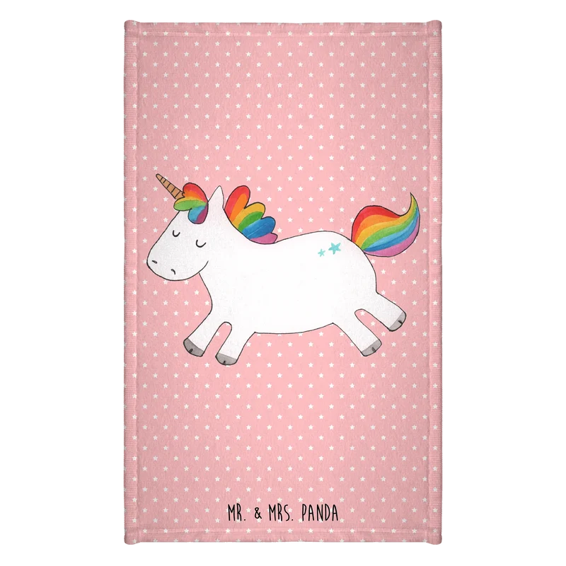 Gästehandtuch Einhorn Happy